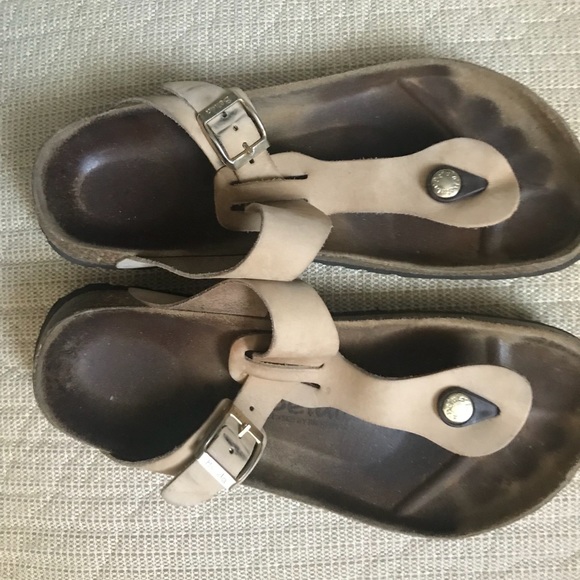 Women’s beautiful Tan/Sand coloured Betula Leather sandals - Picture 2 of 7